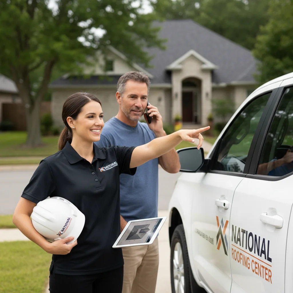 National Roofing Center customer support in Caruthers